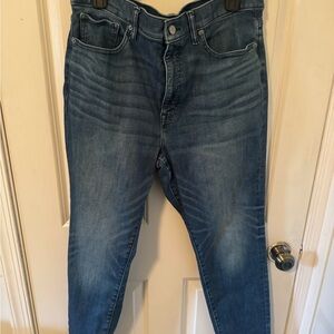 Lucky Brand Womens Skinny Jeans in Medium Blue Wash
